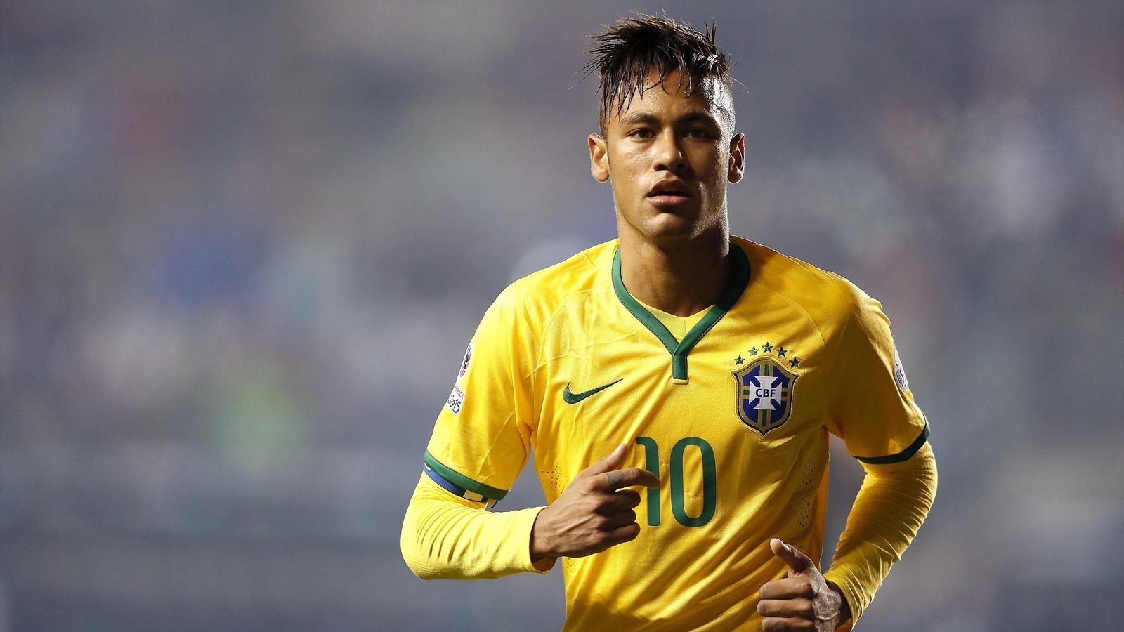 Coloriage Neymar au brésil 2016 à imprimer et colorier
