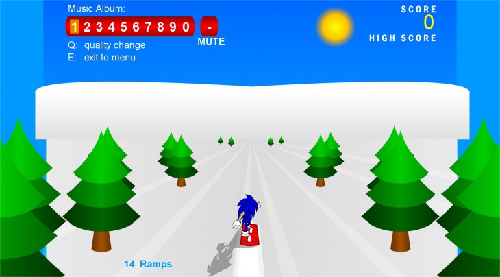Score Du jeu Sonic Snowboard 