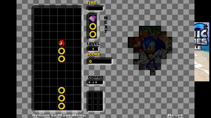 Jeu Sonic Tetris Jouer Partie