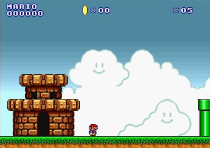 Super Mario land en ligne