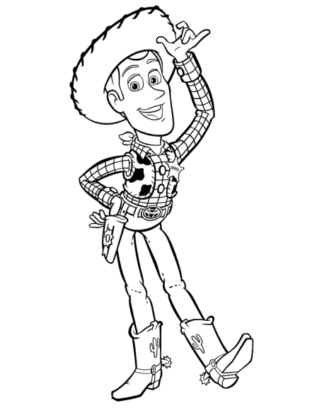 coloriage disney Toy Story 