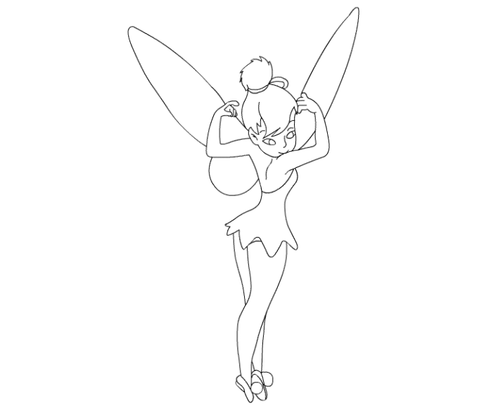 Tinker Bell coloring