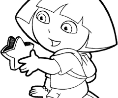 Dora Exploratrice avec une étoile
