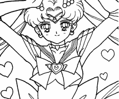 Coloriage Sailor Moon