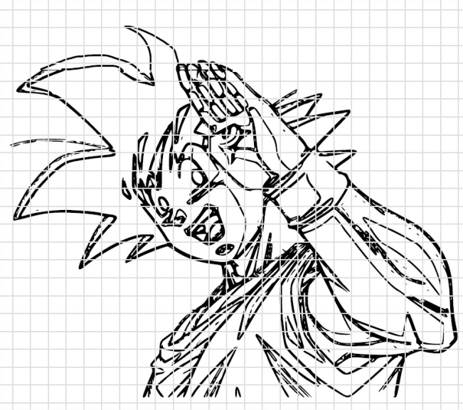 goku para colorear