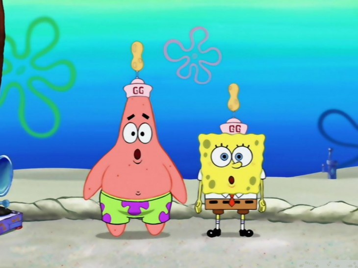 Spongebob and Patrick