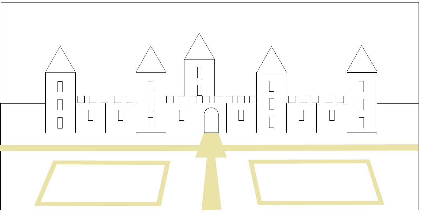 Coloriage chateau