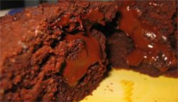 Gluten-free chocolate fondant