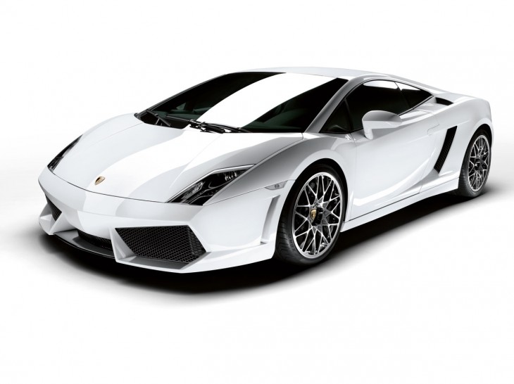 Lamborghini Gallardo blanche