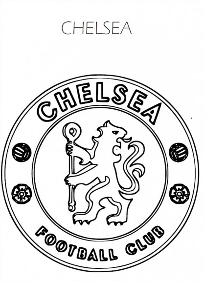 Coloring page Chelsea FC