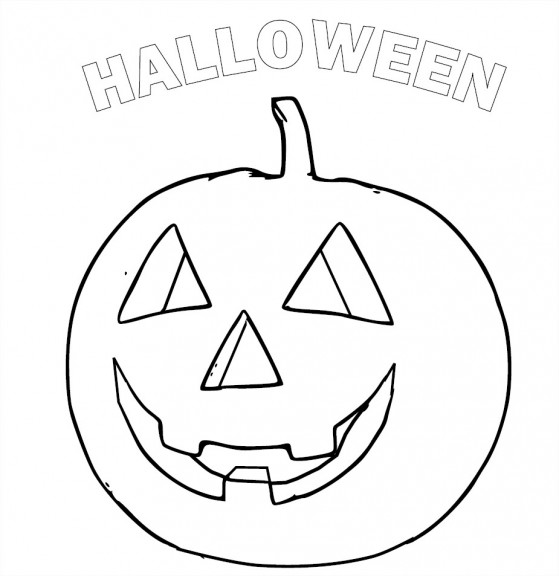 Coloriage Citrouille Halloween