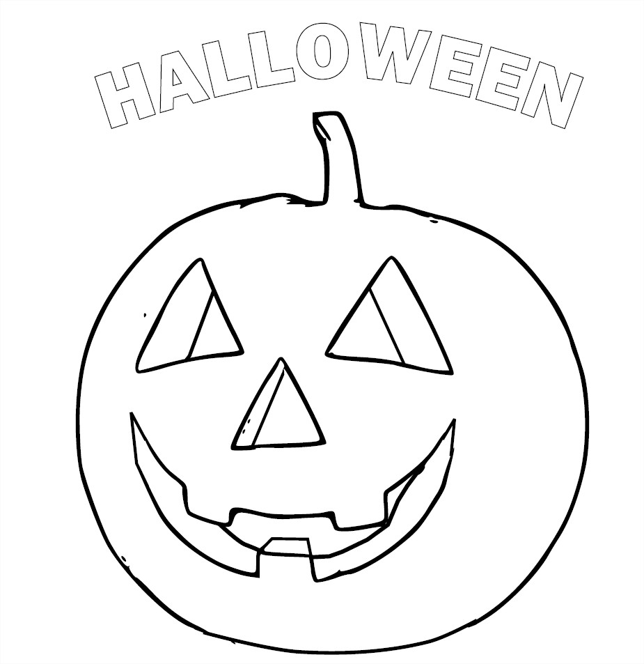 Coloriage Citrouille Halloween