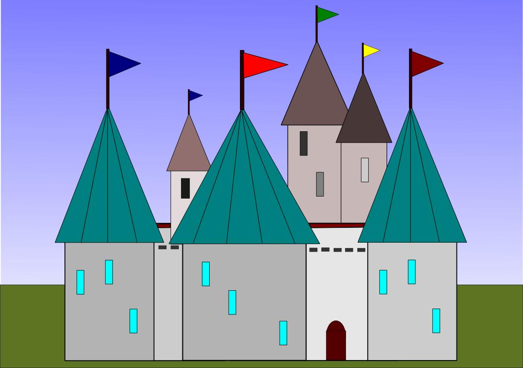 Grand chateau dessin