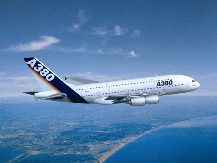 Airbus A380-Flugzeug