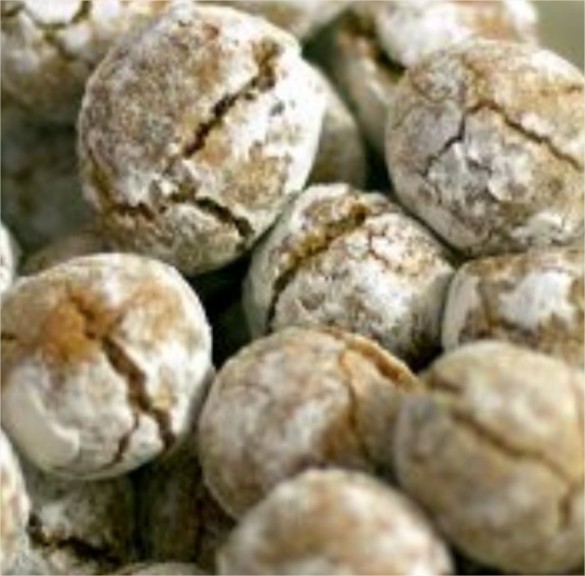 Almond powder balls