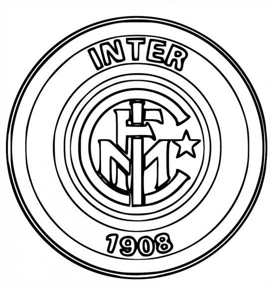 Dibujo de Inter de Milán para colorear