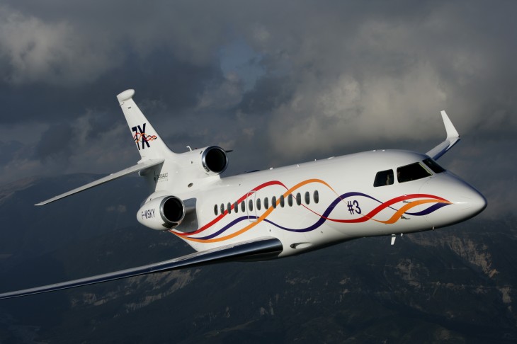 Falcon 7X-Flugzeug Dassault