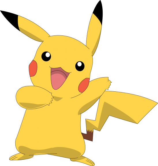 Šťastný Pikachu