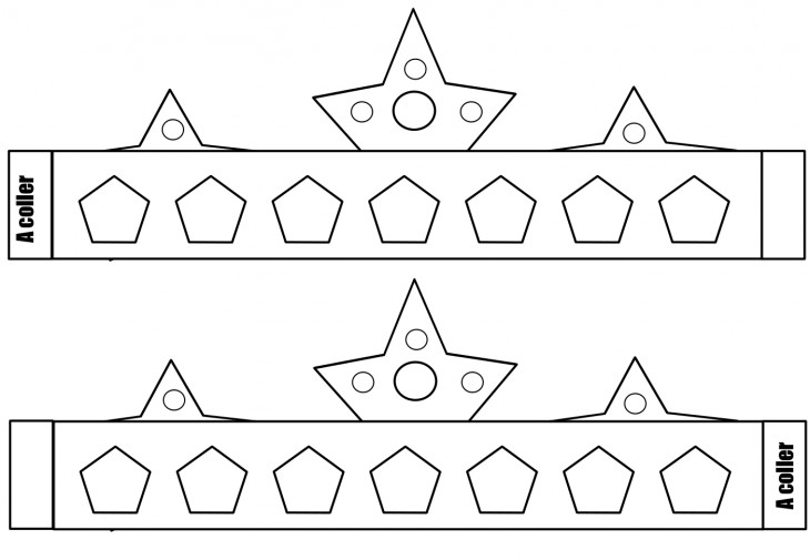 Desenho de Coroa dos reis para colorir