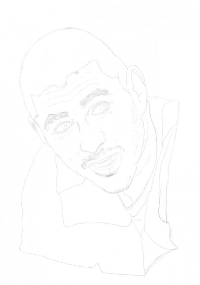 Karim Benzema coloring page