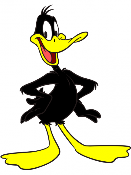 Daffy Duck drawing