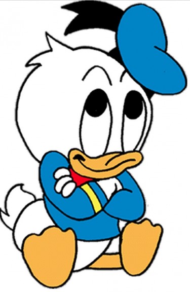 bebe pato donald 