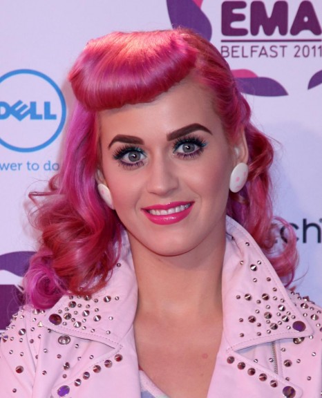 Katy Perry cheveux rose