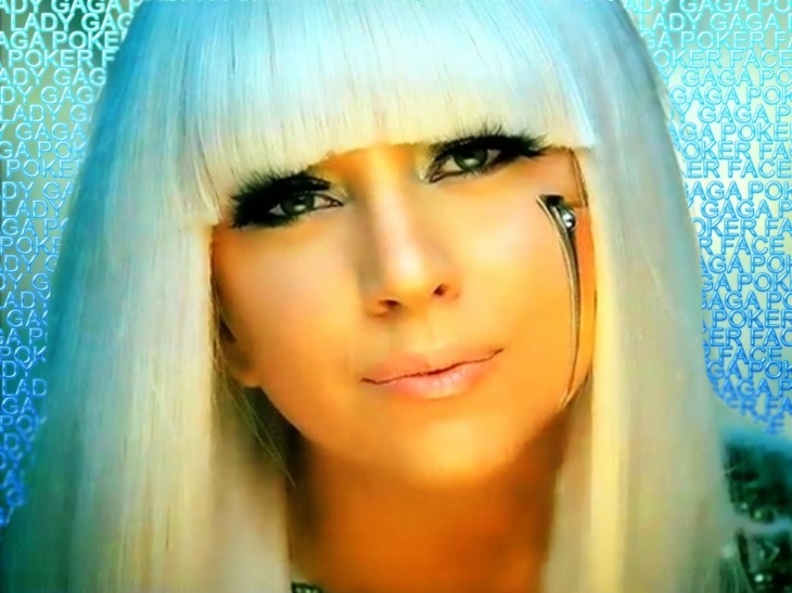 Lady Gaga beautiful face