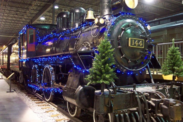 Weihnachtslokomotive