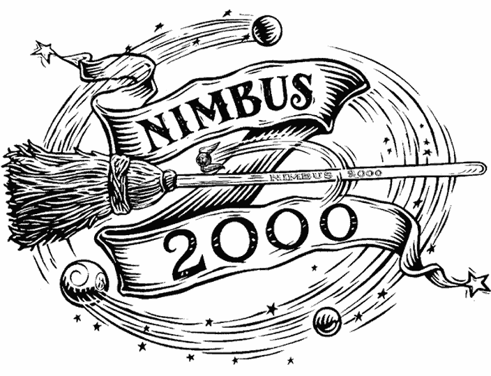 Coloriage Nimbus 2000