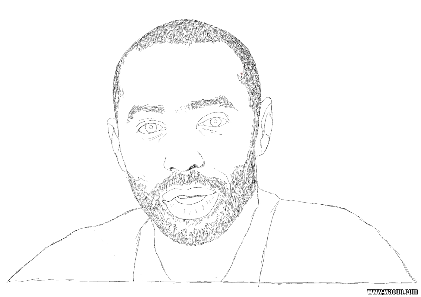 Coloriage Thierry Henry