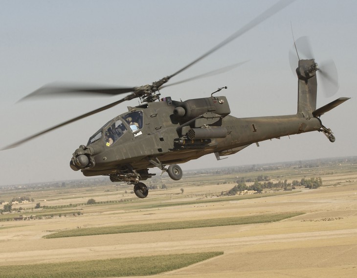 Helikopter wojskowy Boeing ah-64 Apache