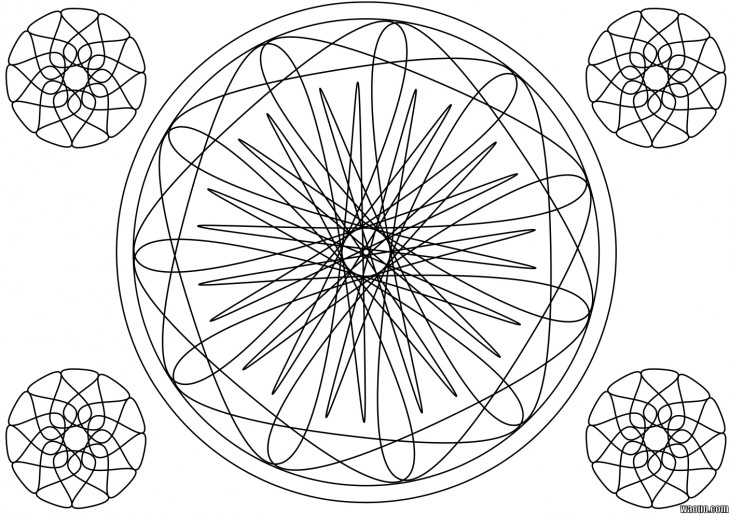 Mandala-Färbung