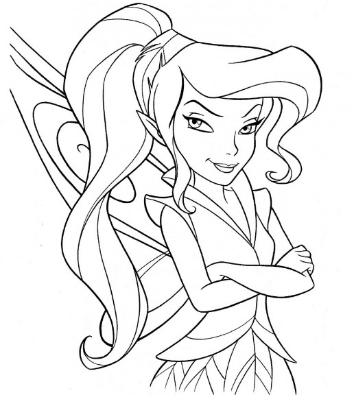 Coloring page Vidia the fairy