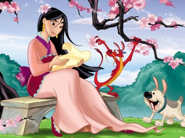 Mulan Disney tapet