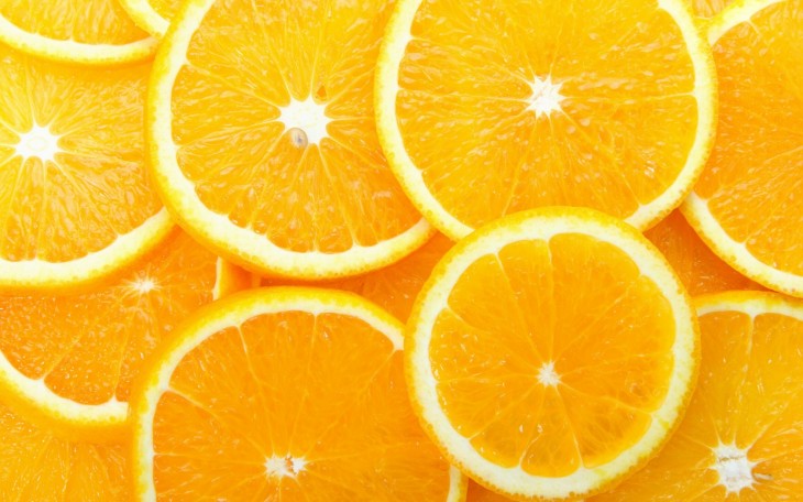 Fondo de pantalla de fruta naranja hd