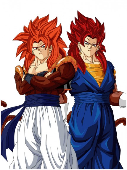 Gogeta ssj4 Vegeto ssj4