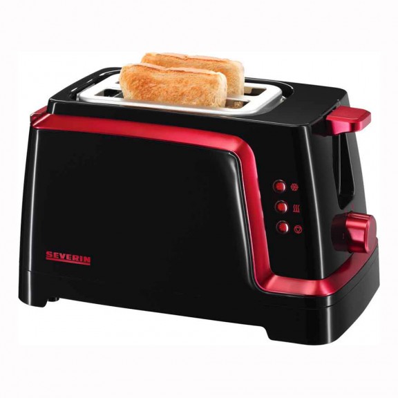 Black design toaster