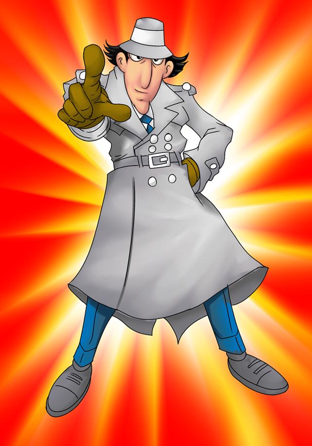 Inspector Gadget: Inspector Gadget coloring page to print and color