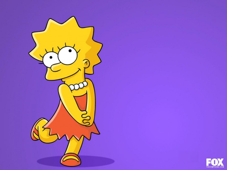 Fondo de pantalla de Lisa Simpson