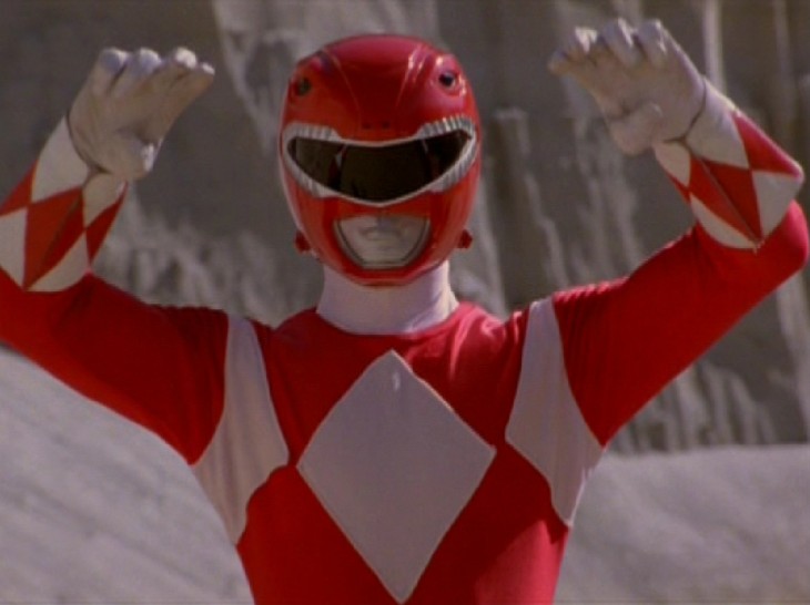 Power Ranger rouge