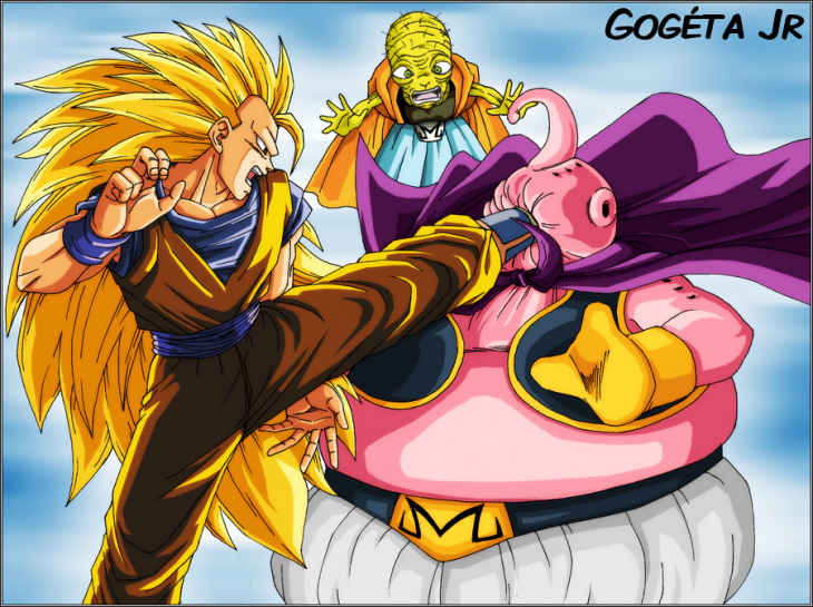 goku super saiyans 3 boo