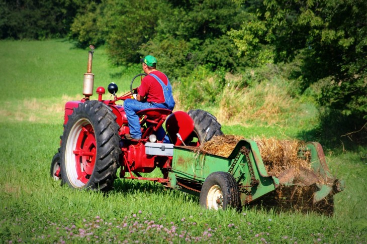 Tractor farmer