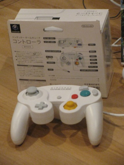 Manette Gamecube blanche