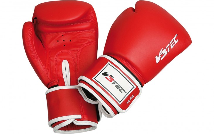 Gants de boxe rouge