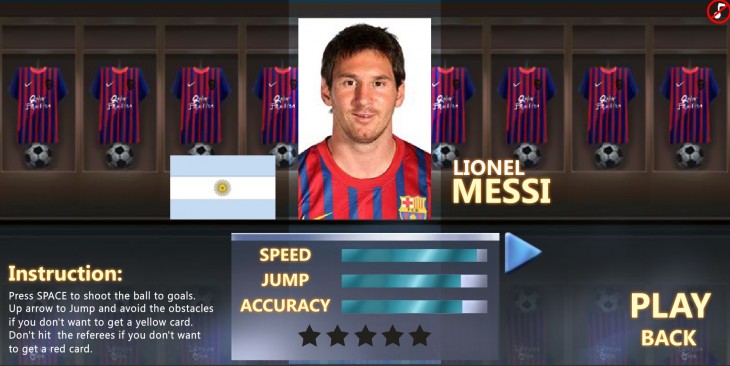 Jeu Messi