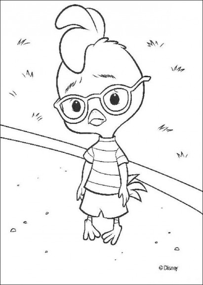 Coloring Chicken Little