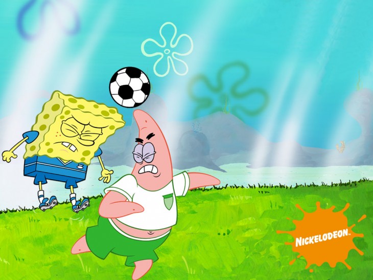 Spongebob-Fußball