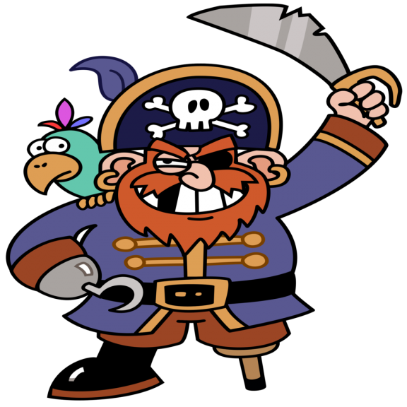 Pirate drawing