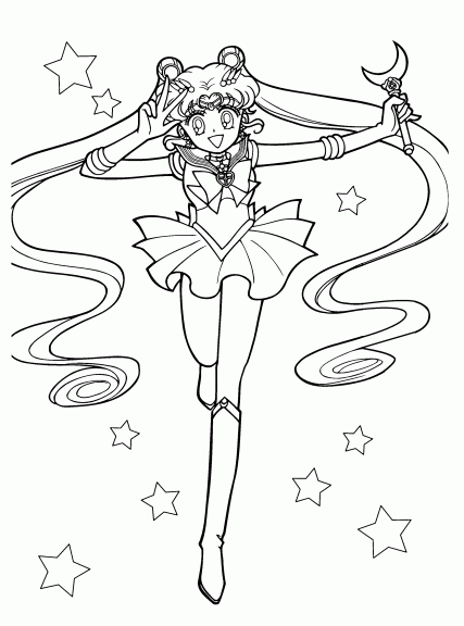 Sailor Moon coloriage